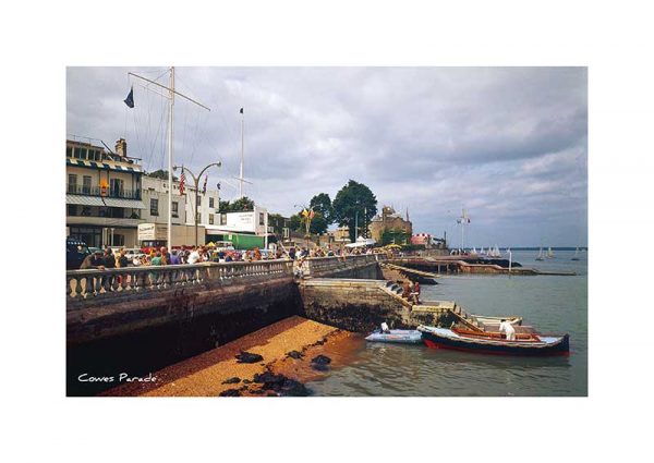 Vintage photograph Cowes Parade Isle Of Wight