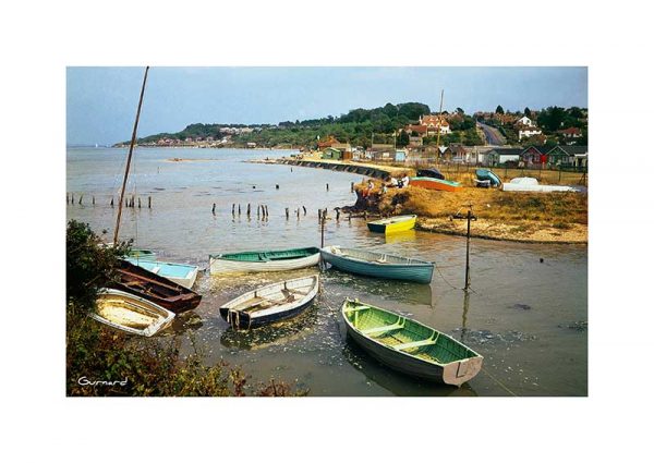 Vintage photograph Gurnard Isle of Wight