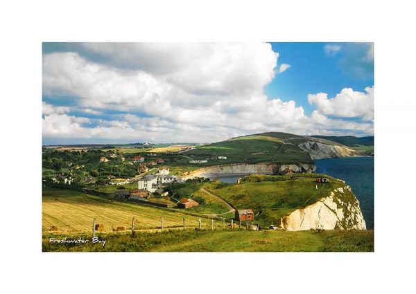 Vintage photograph of Freshwater Bay Isle O