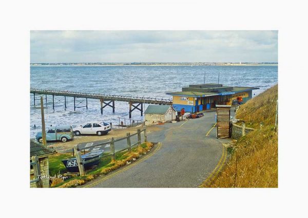 Vintage photograph Totland Pier Isle Of Wight