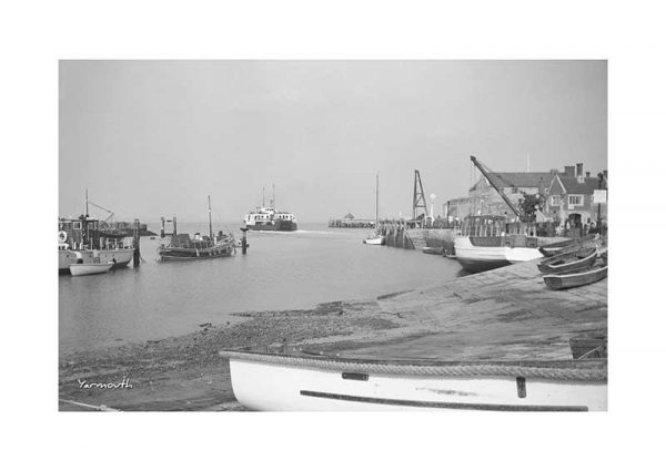 Vintage photograph Yarmouth Isle Of Wight