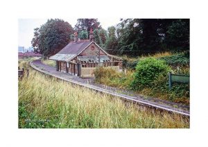 vintage photograph Mill Hill Station Cowes Isle Of Wight