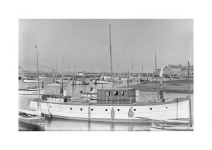 Vintage photograph Bus Yarmouth Isle Of Wight