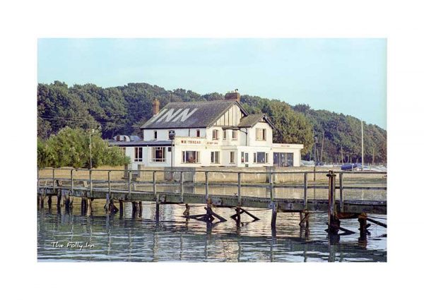 Vintage photograph The Folly Inn East Cowes Isle Of Wight