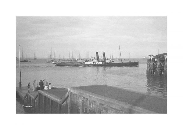 Vintage photograph Cowes Isle Of Wight