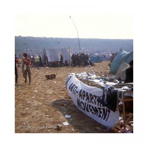 Vintage photograph 1970 isle Of Wight Festival