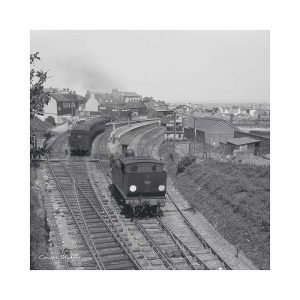 Vintage Photograph Cowes Station Isle Of Wight