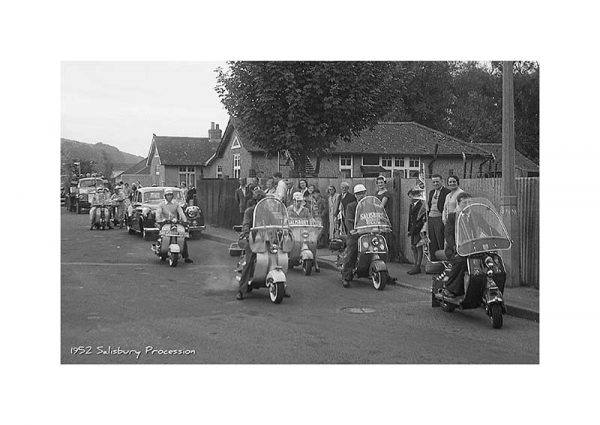 Vintage Photograph Salisbury Procession