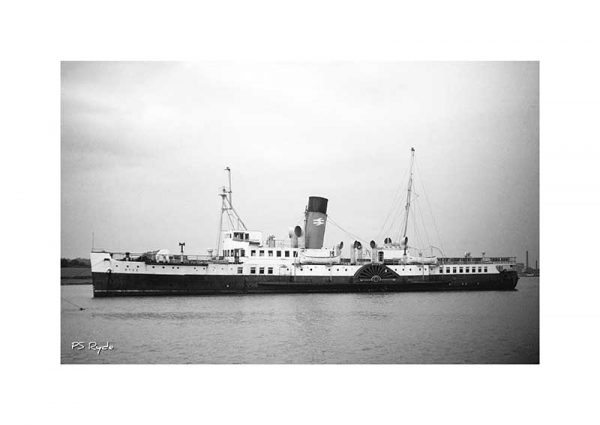 Vintage photograph PS ryde Isle Of Wight