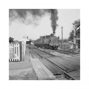Vintage Photograph Sandown Station Isle Of Wight