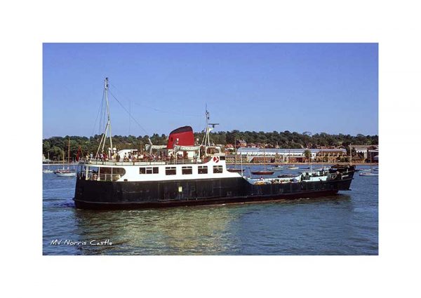 Vintage photograph of MV Norris Castle Isle Of Wight