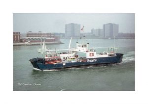 Vintage photograph MV Camber Queen Isle Of Wight