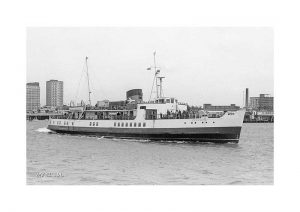 Vintage photograph MV Shanklin Isle Of Wight