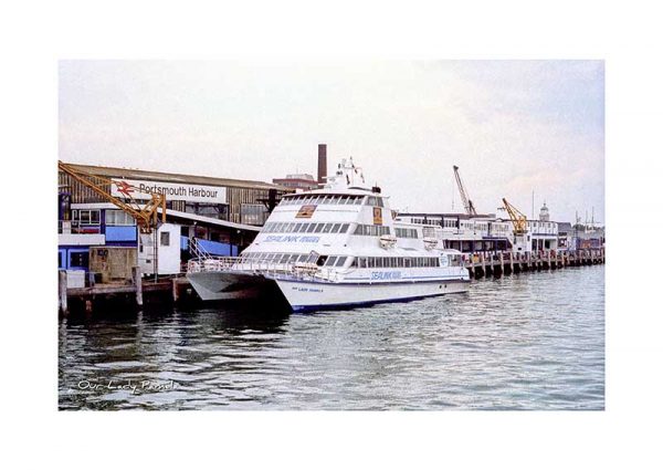 Vintage photograph Our Lady Pamela Isle Of Wight