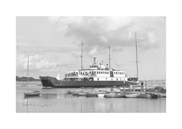 Vintage photograph DEPV Farringford Isle Of Wight