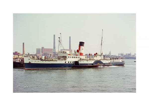 Vintage photograph PS Ryde Isle Of wight