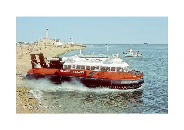 Vintage photograph Hovercraft Isle Of Wight