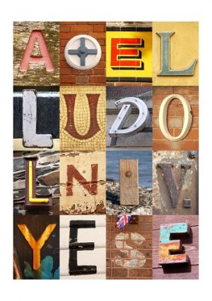 ALL YOU NEED IS LOVE, VINTAGE LETTERS, FINE ART PRINT, LIMITED EDITION PRINT