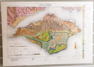 Isle of Wight Geological map