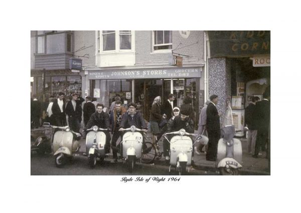 Ryde Esplanade Isle Of Wight Scooters 1964 Scooter Rally