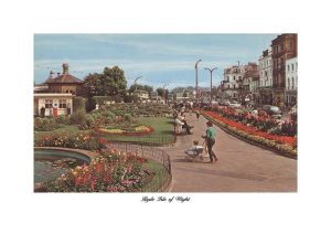 Western Gardens Ryde Esplanade Isle Of Wight Vintage Photograph