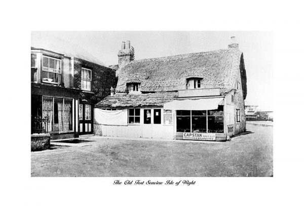 vintage photograph The old fort seaview isle of wight