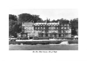 Vintage photograph The Pier hotel Seaview Isle Of wight