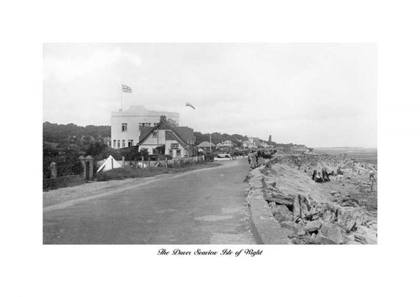 Vintage photograph the duver seaview isle of wight