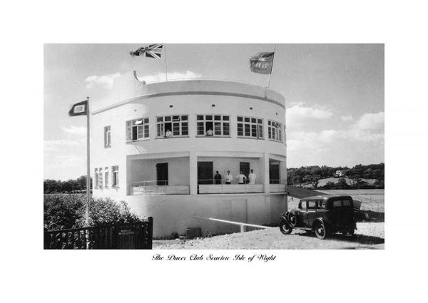 vintage photograph the duver club seaview isle of wight