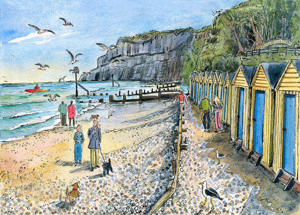 Maria Ward Artist Shanklin Print Isle Of Wight