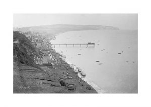 vintage photograph of sandown isle of wight sandown pier