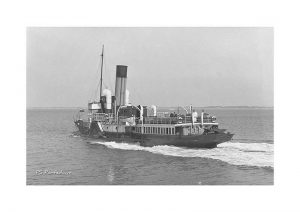 vintage photograph PS Portsdown Isle Of Wight