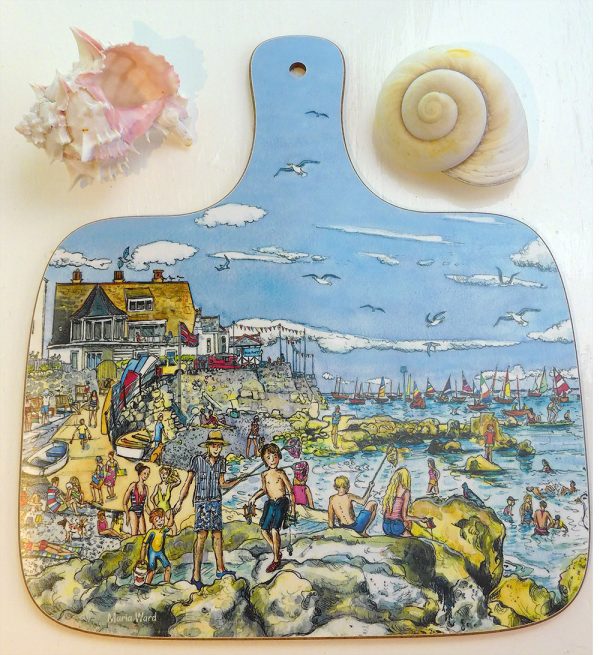 Maria ward seaview isle of wight chopping board